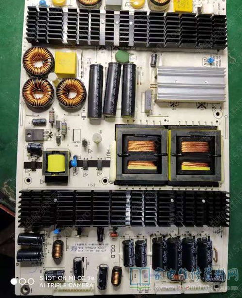 飛利浦65puf6051 t3液晶電視不開機(jī)的故障維修